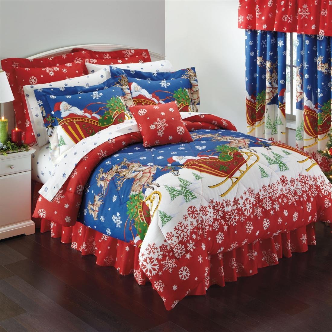Christmas Bedding Comforter Set.