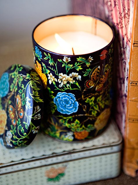 Tea Tin Candles