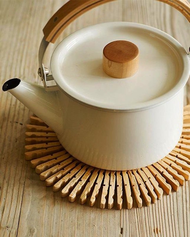 Clothespin Homemade Trivet