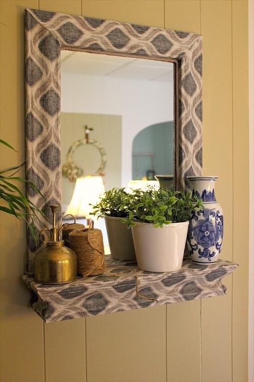 DIY Mirror Frame