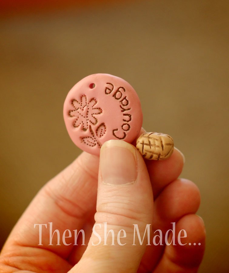 DIY Word Pendant