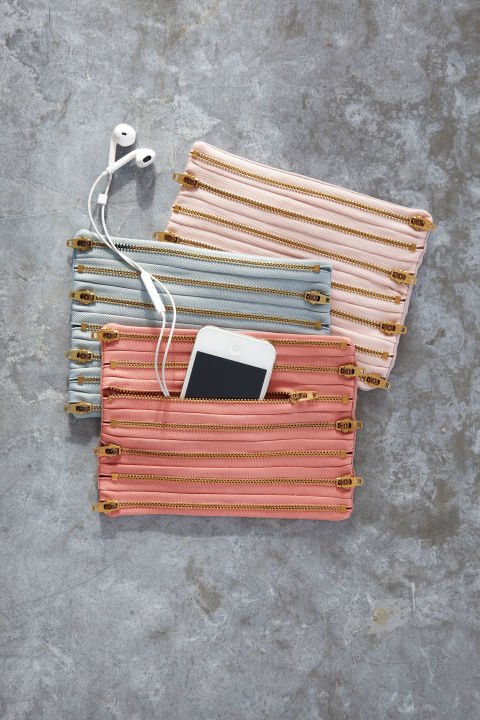 Handful Zippers Cheap And Chic Pouch