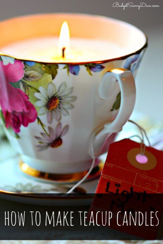 Teacup Candles