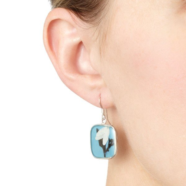 Birth Month Flower Earrings