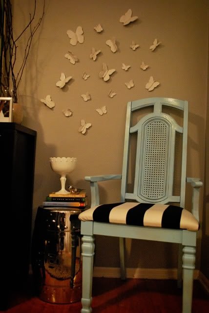 DIY 3D Butterfly Wall Art