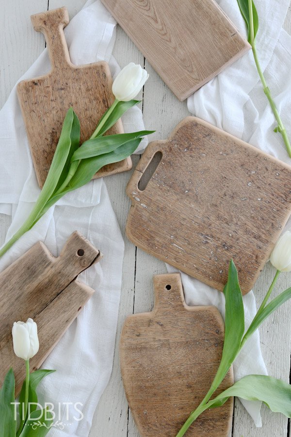 DIY Antique Cutting Boards