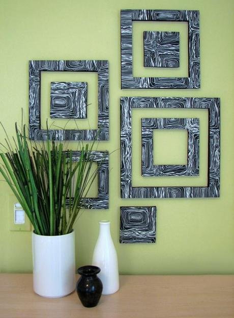 DIY Wall Art From Foam Board