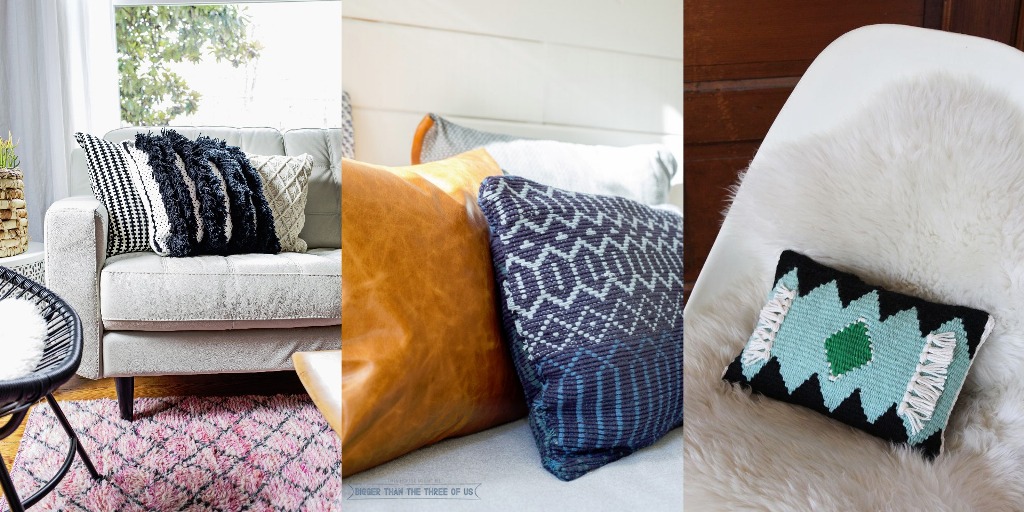 DIY Woven Pillow Making Tips With Tutorial