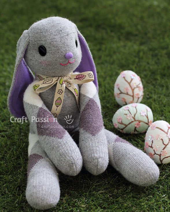 DIY Sock Bunny