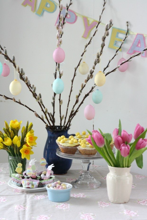 Hand Dyed Easter Egg Decorations