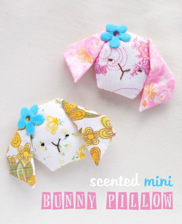 Scented Mini Bunny Pillow