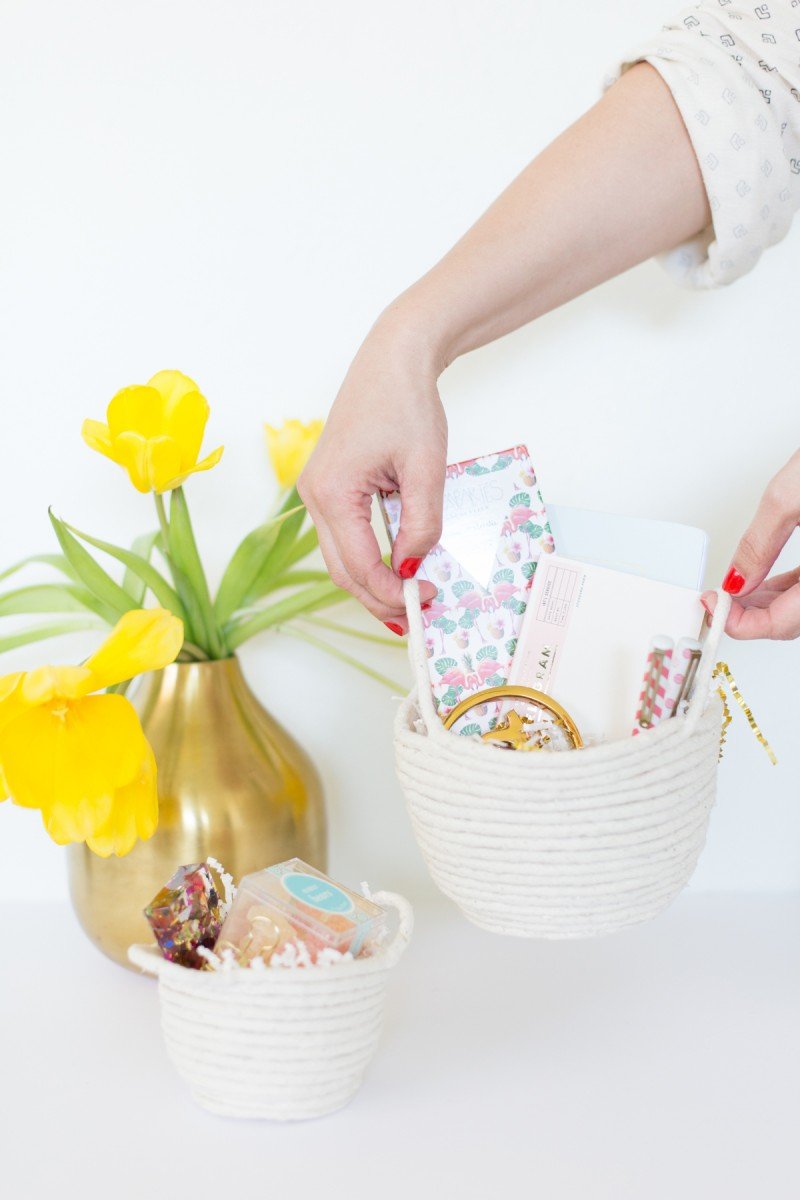Rope Easter Baskets