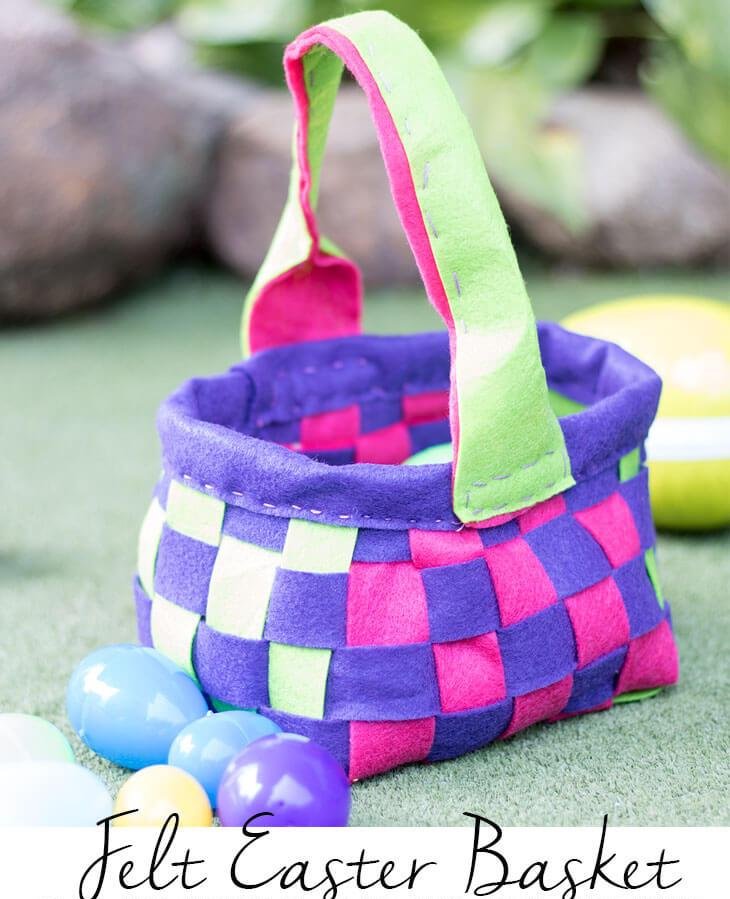 Felt Easter Basket