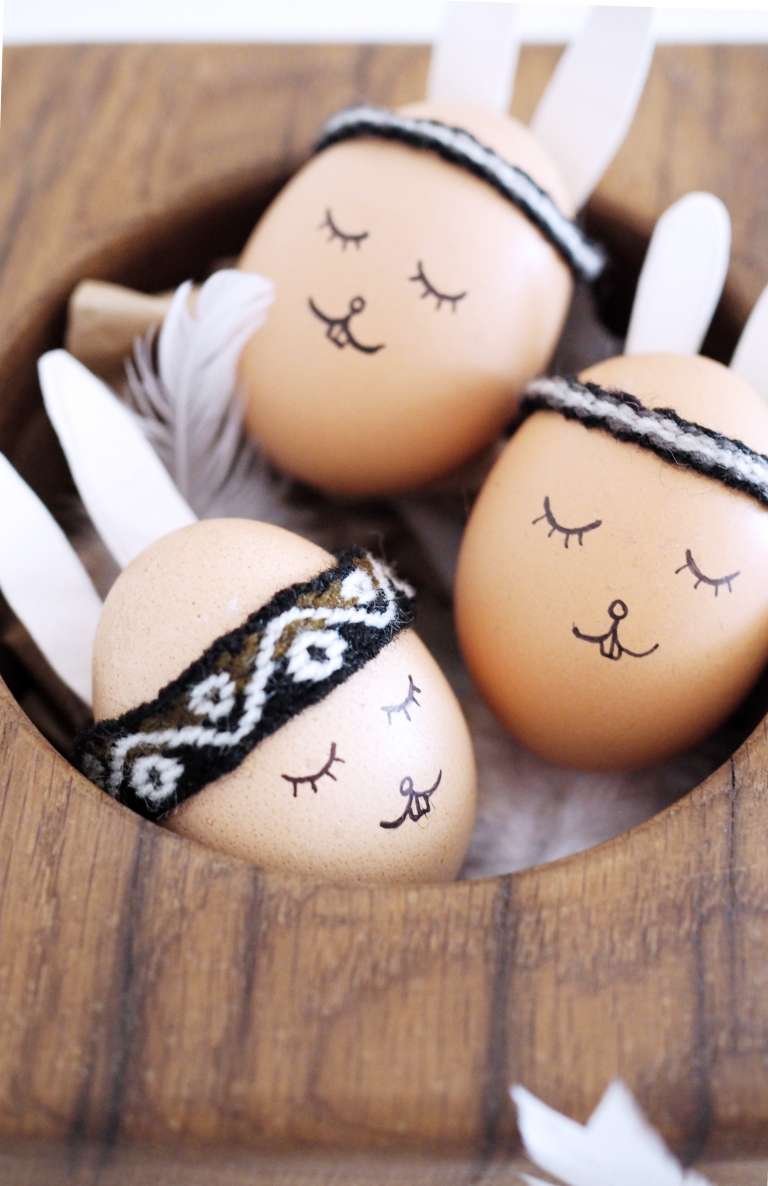 Boho Easter Eggs