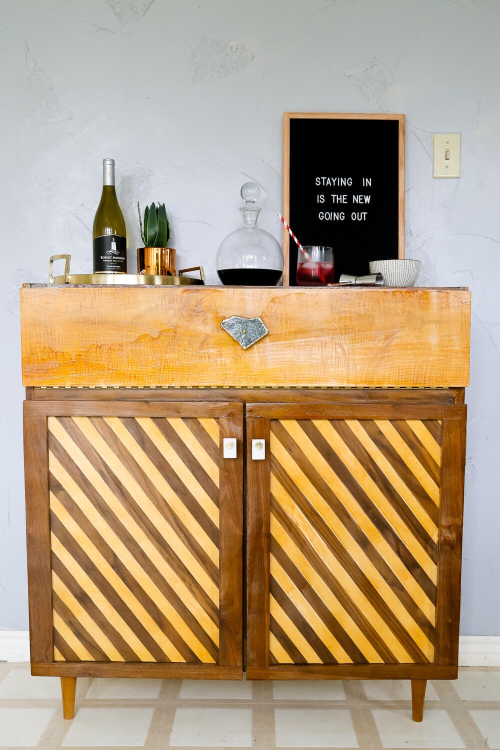 DIY Bar Cart