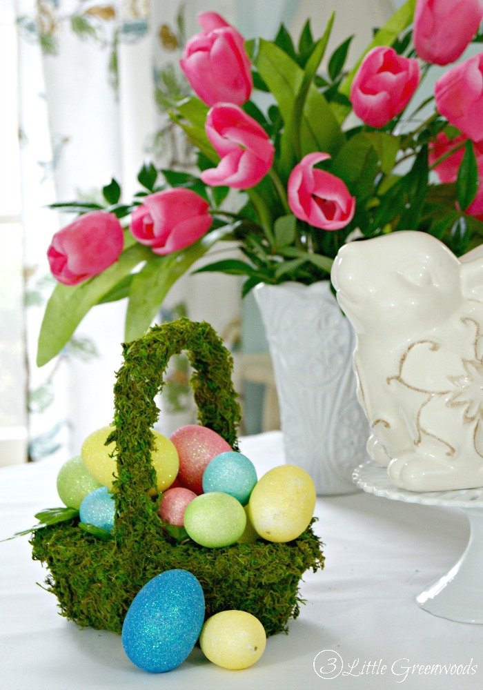 Moss Easter Basket