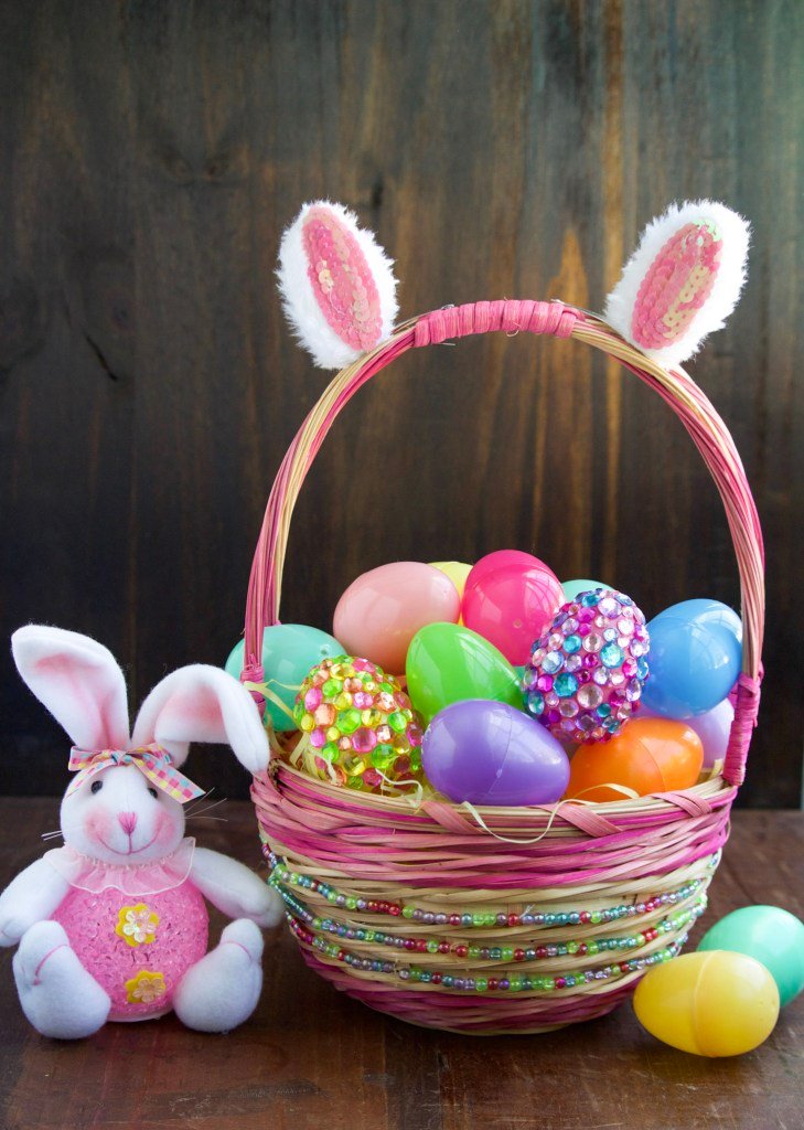 DIY Jeweled Easter Eggs