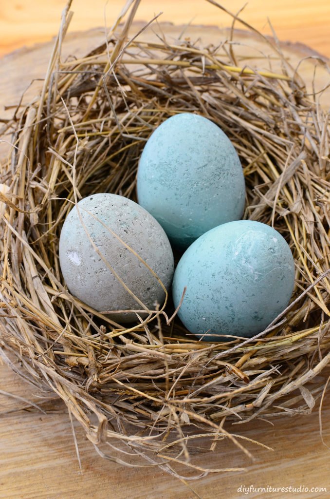 DIY Cement Eggs