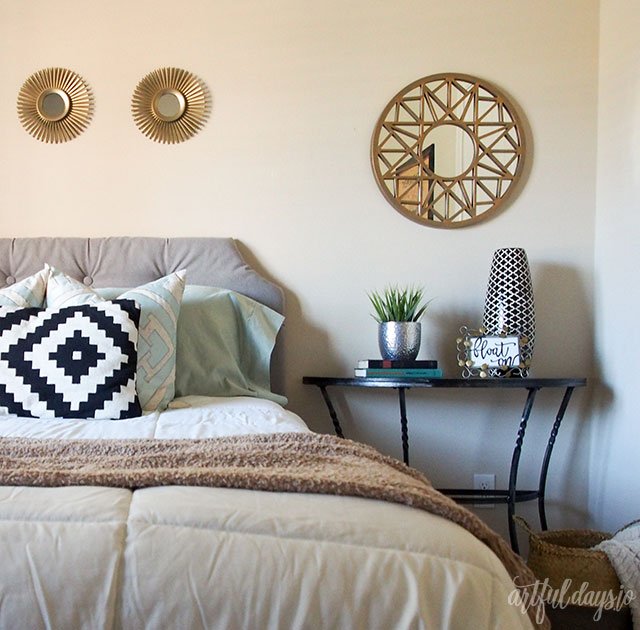 DIY Button Tufted Headboard
