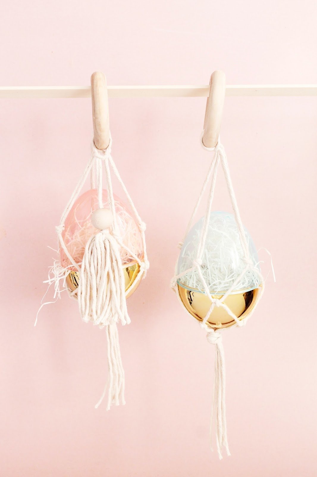 Macrame Easter Eggs