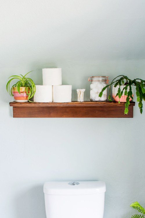DIY Shelf Ledge