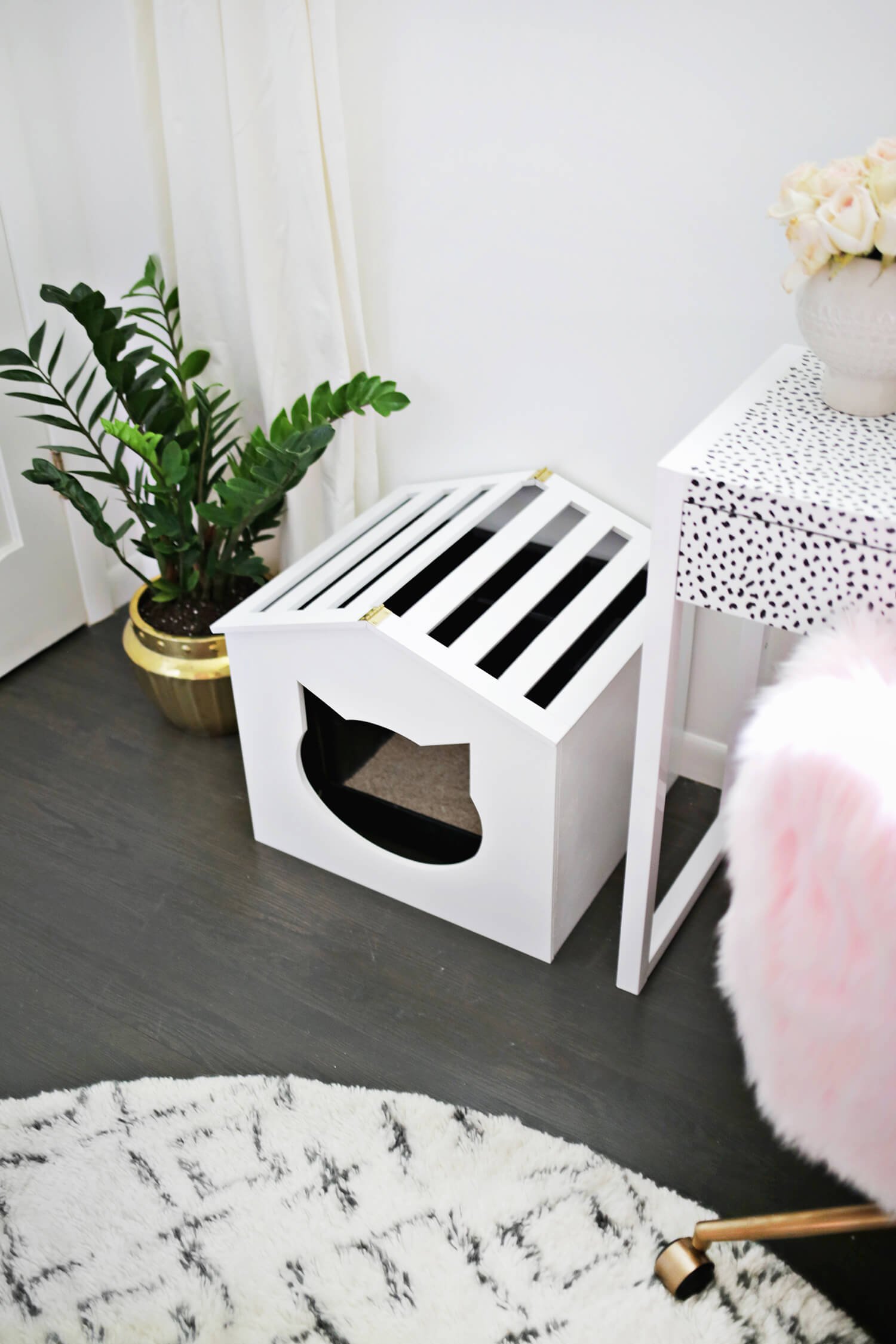 DIY Litter Box Cover
