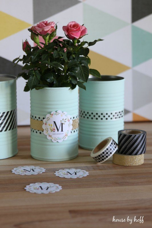 Painted Tin Can