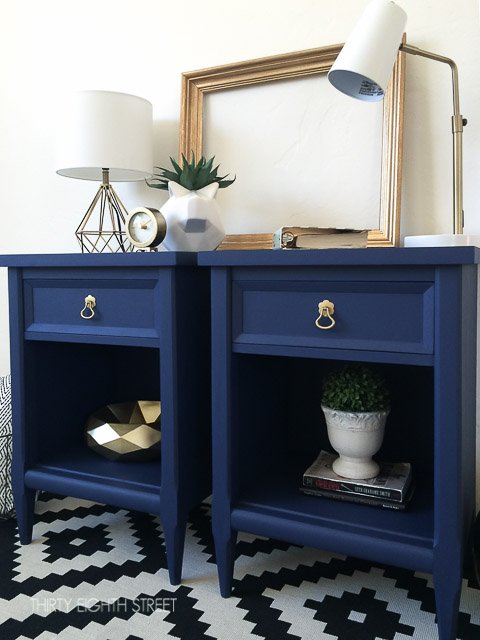 DIY Painted Nightstands