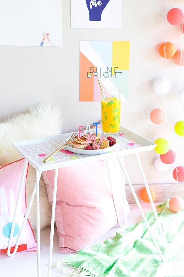 DIY Breakfast Tray