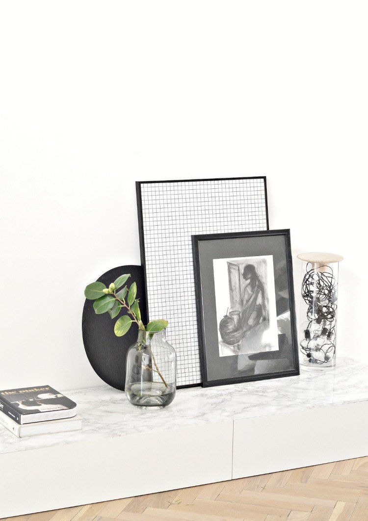 DIY Living Room Cabinet