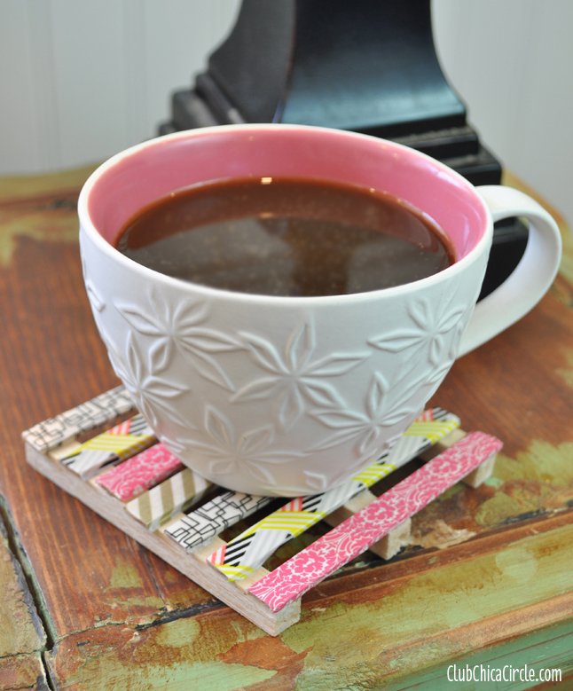 Mini Wood Pallet Coasters