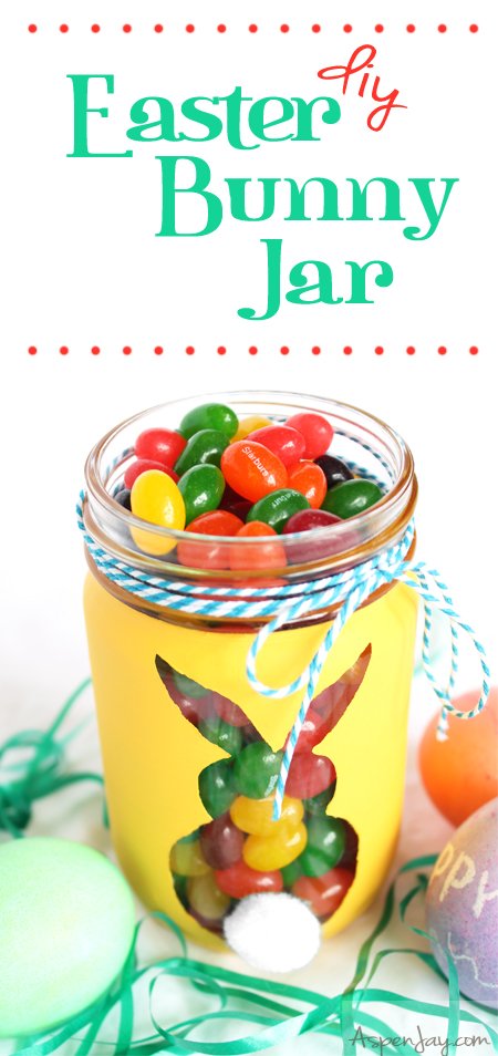 DIY Easter Bunny Jar