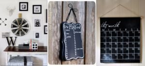 10 DIY Chalkboard Calendar Tutorials