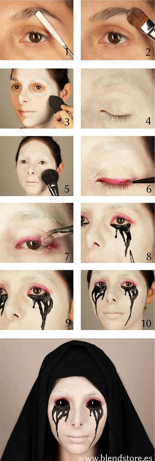 Creepy Halloween Makeup