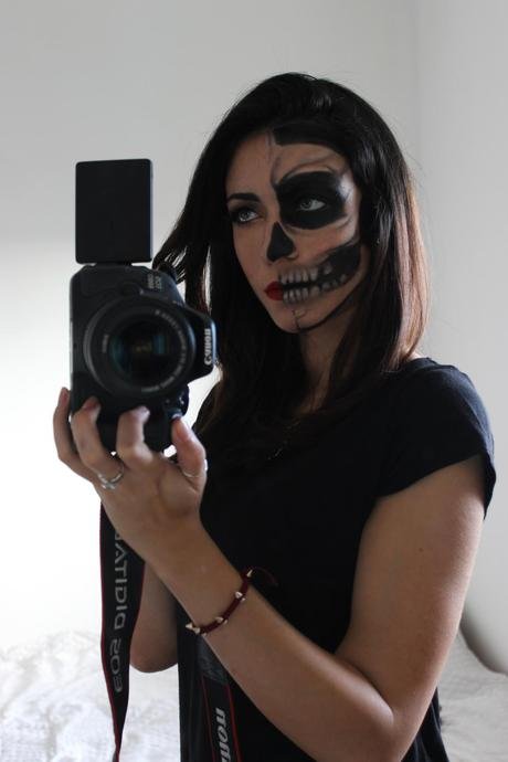 Last Minute Halloween Makeup