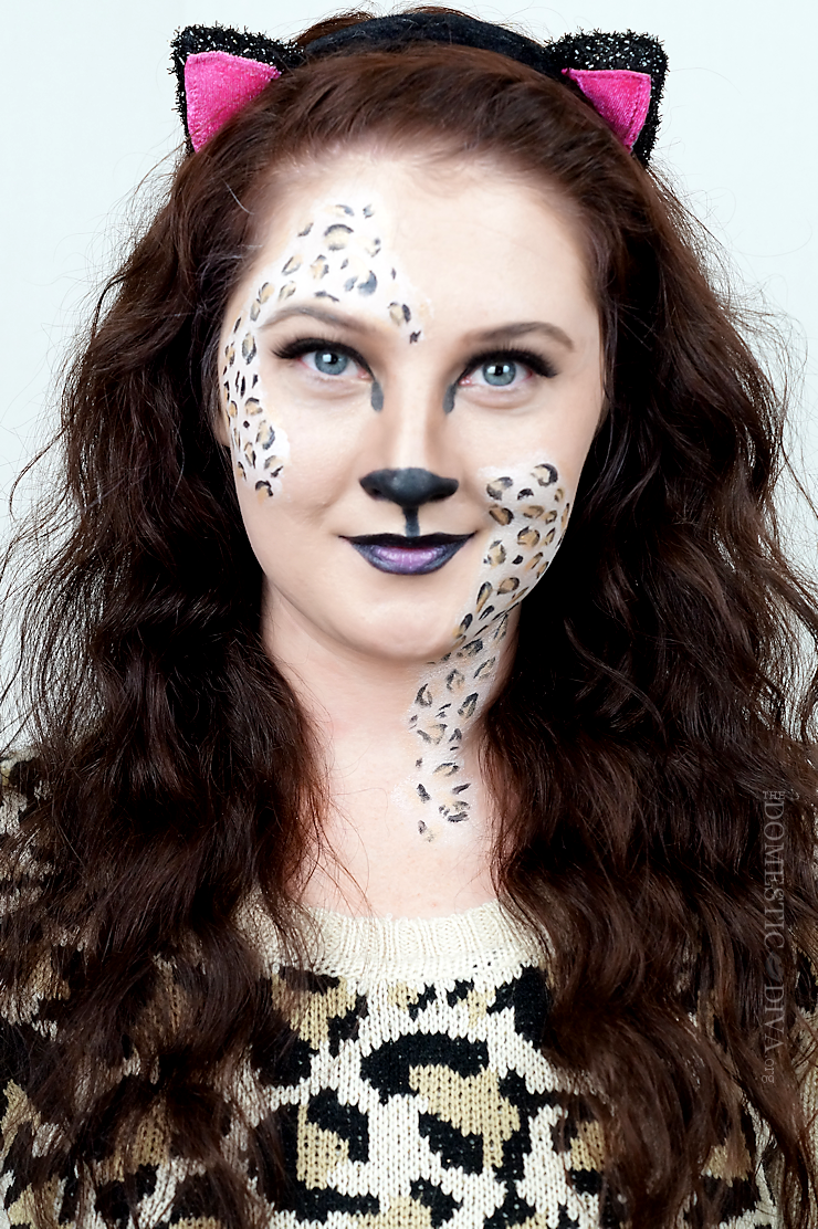 Leopard Halloween Makeup