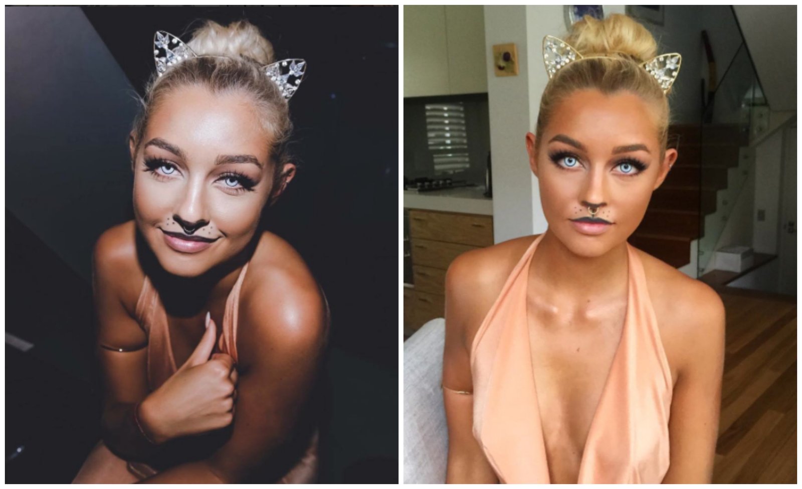 Lion Halloween Makeup