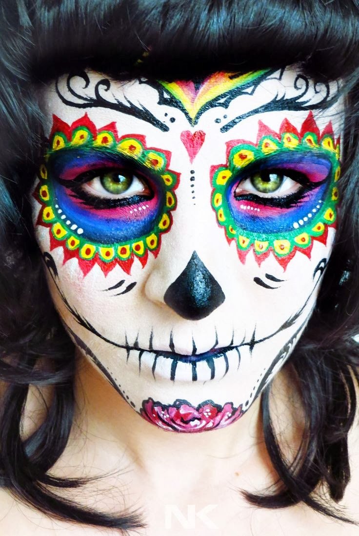 Catrina Halloween Makeup