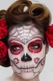 Sugar Skull Halloween Makeup Ideas For Beautiful Look - A DIY Projects
