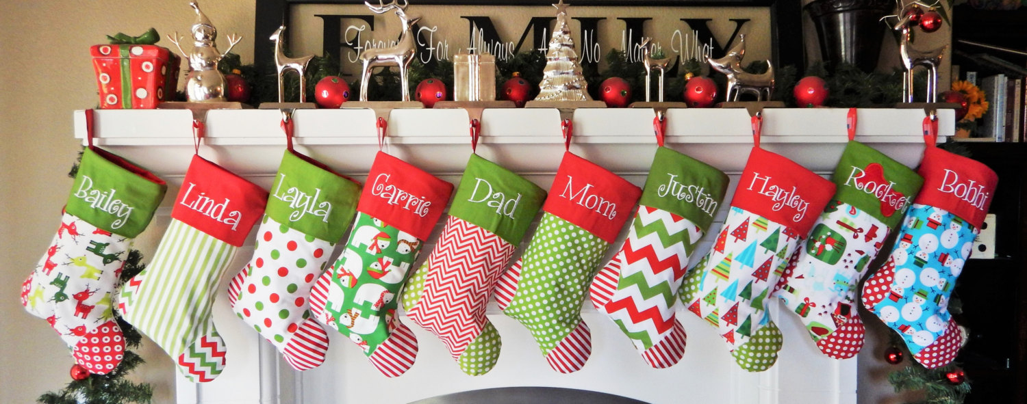 Christmas Stockings – 50 DIY Fabulous Ways To Decorate Your Home