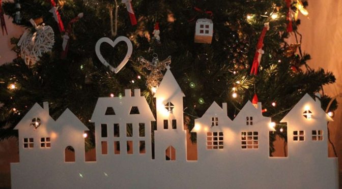 Christmas Village Decorations – 30 Beautiful DIY Ideas