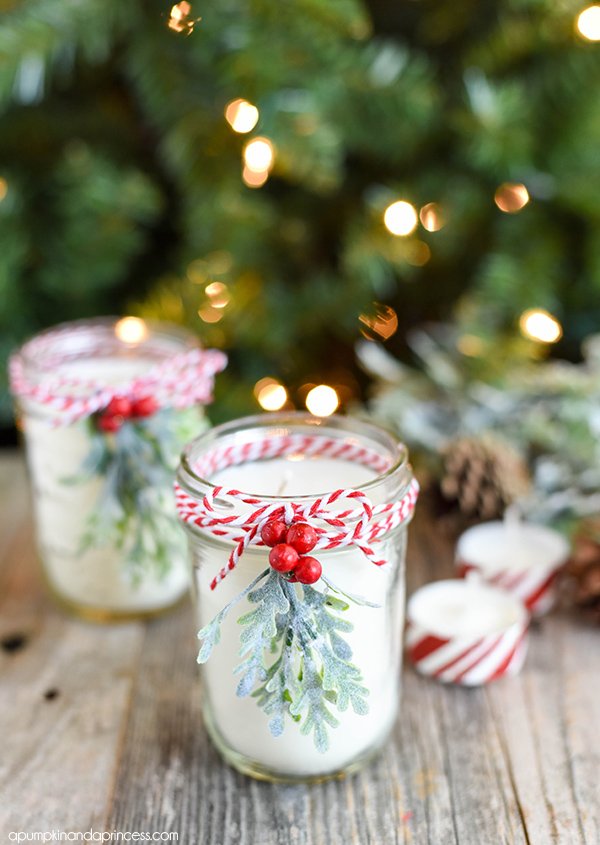 Mason Jar Christmas Decorations Diy Mason Jars Christmas Luminaries