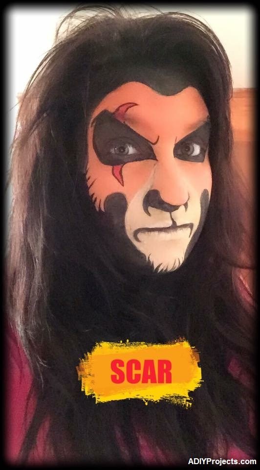 Scar Halloween Makeup Tutorial