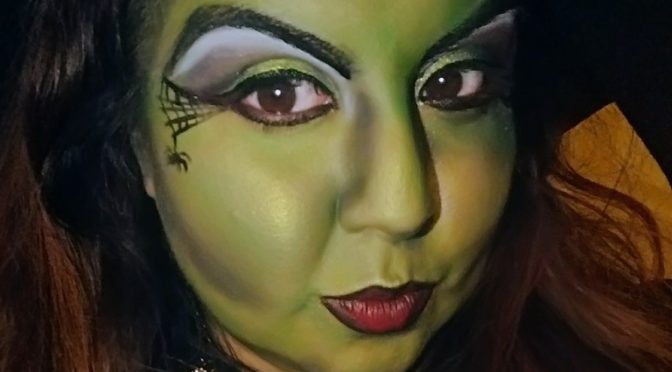 Wicked witch Makeup