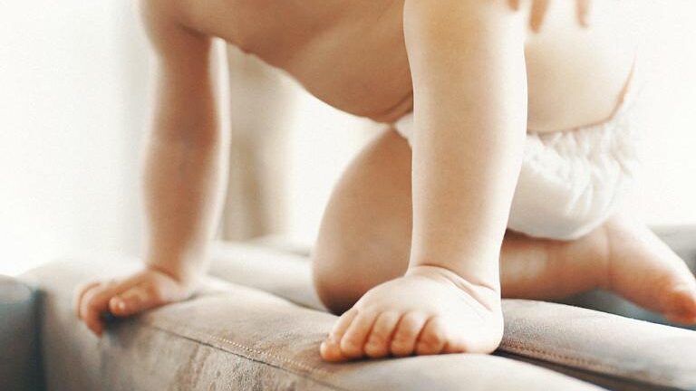 The Art of Changing a Wiggly Baby’s Diaper