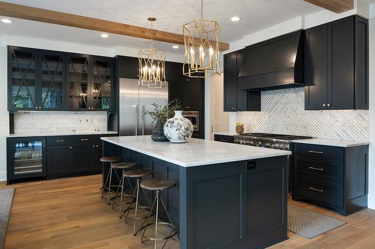 Great Design Ideas For Your Dream Kitchen with Black Shaker Kitchen ...