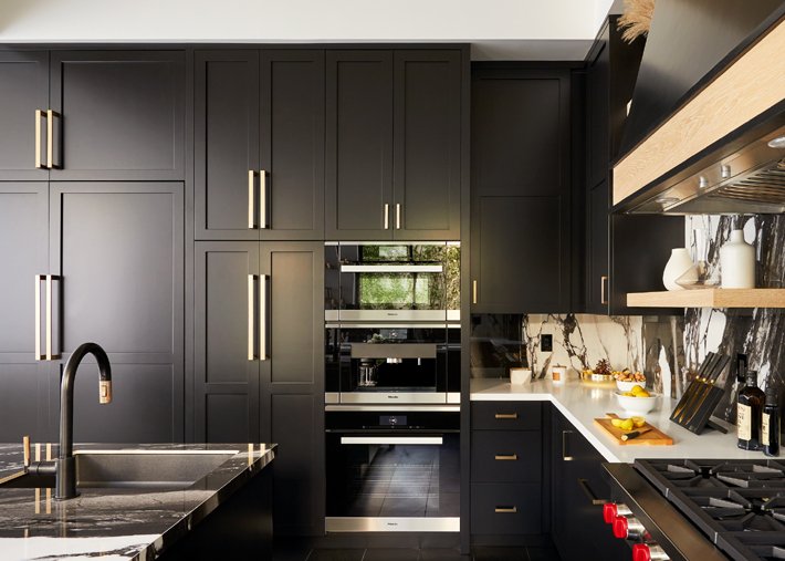 Great Design Ideas For Your Dream Kitchen with Black Shaker Kitchen ...