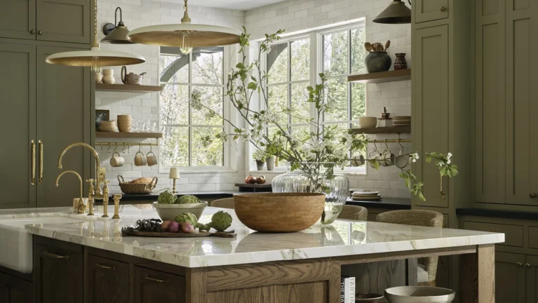 From Sage to Olive: Exploring the Spectrum of Green Kitchen Cabinets