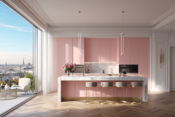 How Pink Kitchen Cabinets Became This Year Most Surprising Kitchen Trend