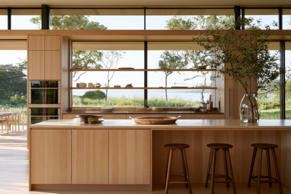 The Wood That Made Minimalist Kitchens Feel Warm Again White Oak Kitchen Cabinet